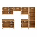 Ver imagem 4 de Cozinha Completa Modulada 6 Peças com Tampo 100% MDF Barbados Bege/Amêndoa/Off-White Espresso Móveis
