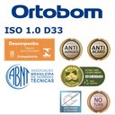 Ver imagem 3 de Colchão Casal Ortobom ISO 100 Ortopillow D33 Grafite e Branco 138x188x28
