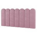 Ver imagem 1 de Painel Cabeceira Cama Box Casal Lana 140cm Suede Rosê - Desk Design