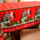 Ver imagem 7 de Toalha de Mesa 6 Lugares Oxford Estampada Natal 2,00x1,45cm Tecido Oxford:Estampa 1