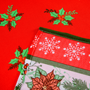 Ver imagem 6 de Toalha de Mesa 6 Lugares Oxford Estampada Natal 2,00x1,45cm Tecido Oxford:Estampa 1