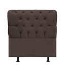 Ver imagem 1 de Cabeceira para Cama Box Solteiro 90 Cm Paris:marrom