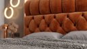 Ver imagem 3 de Cabeceira Casal 138 Estofada Lótus Terracota