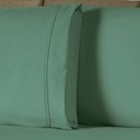 Ver imagem 3 de Jogo de Cama Lençol Casal Conforto Percal 300 Fios 3 Peças - Verde