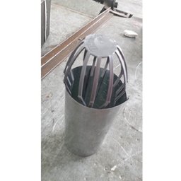 Grelha Hemisférica Flexivel Anti-Folha para Calha - 4