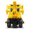 Mini Trator Elétrico Maquina Escavadeira Infantil Grande Articulado 6V Baby Style Amarela - 7