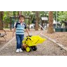 Mini Trator Elétrico Maquina Escavadeira Infantil Grande Articulado 6V Baby Style Amarela - 10