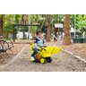 Mini Trator Elétrico Maquina Escavadeira Infantil Grande Articulado 6V Baby Style Amarela - 9