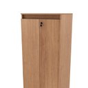 Ver imagem 5 de Armário para Escritório com 2 Portas com Chave ME4151 Tecno Mobili Marrom
