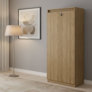 Armário para Escritório com 2 Portas com Chave ME4151 Tecno Mobili