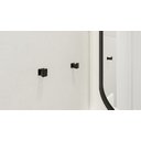 Ver imagem 2 de Kit de Acessórios para Banheiro com 4 Peças em Aço Inox Black Matte Preto Fosco com Toalheiro Duplo