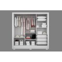 Ver imagem 2 de Guarda Roupa Casal com 4 Espelhos 3 Portas 3 Gavetas Santiago Novo Horizonte