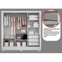 Ver imagem 6 de Guarda Roupa Casal com 4 Espelhos 3 Portas 3 Gavetas Santiago Novo Horizonte