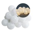 Ver imagem 3 de Cordão Fio de Luz Luminária de Bolinhas Led 10 Bolas 1,80m À Pilha