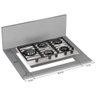 Cooktop Gas Mcg4bl 5b Aluminio Gra Dupla - 7