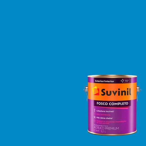 Tinta Acrílica Borboleta Azul Fosca 3,2l - Suvinil