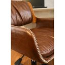 Ver imagem 5 de Cadeira Office Couro PU Marbella Preto