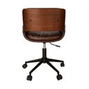 Ver imagem 3 de Cadeira Office Couro PU Marbella Preto