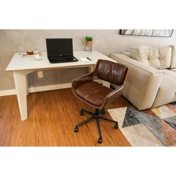 Cadeira Office Couro PU Marbella Preto - 3