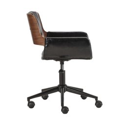 Cadeira Office Couro PU Marbella Preto - 7