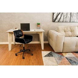 Cadeira Office Couro PU Marbella Preto - 3