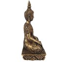 Ver imagem 3 de Estatua Buda Hindu Resina C/ Base Ouro Velho 16 Cm Decoração