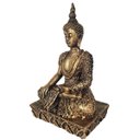 Ver imagem 6 de Estatua Buda Hindu Resina C/ Base Ouro Velho 16 Cm Decoração