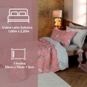 Ver imagem 2 de Cobre Leito Solteiro Infantil 160x220 Estampado com Porta Travesseiro