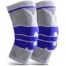 Joelheira Ortopedica 3D Compressao Gel de Silicone Protetor Joelho Suporte Esportiva Exercicio - 4
