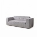 Ver imagem 3 de Sofá Living 3 Lugares Bouclê 200cm Cinza
