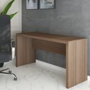 Ver imagem 3 de Mesa Escrivaninha Berlim 163 Cm Amêndoa - Panorama Móveis