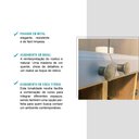 Ver imagem 4 de Armário Aéreo de Canto Milla 2 Portas Nog/cinza 80 Cm Carraro