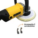 Ver imagem 7 de Politriz Automotiva Angular Profissional 7 Pol 1600w Máquina Polimento Polir Importway Iwpoa-1600