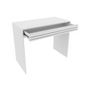 Ver imagem 3 de Escrivaninha Mesa Escritório com Ripado 90cm 1 Gaveta ME4173 Espresso Móveis