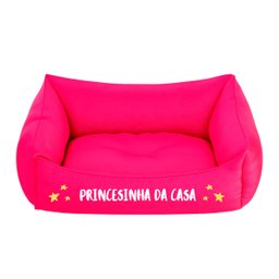 Cama Pet Para Cachorro Gato Pequeno Rosa Princesinha Da Casa:Rosa - 1