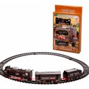 Ver imagem 2 de Brinquedo Trem Locomotiva Natal Trilho Elétrico 9pçs 44cm