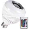 Lâmpada LED RGB+W com Caixa de Som Bluetooth e Controle Remoto Bivolt RGB - 1