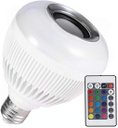 Ver imagem 1 de Lâmpada LED RGB+W com Caixa de Som Bluetooth e Controle Remoto Bivolt RGB