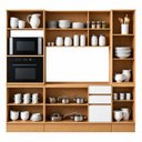 Ver imagem 5 de Cozinha Modulada Completa Compacta 11 Portas Vivace Cinamomo/Off White