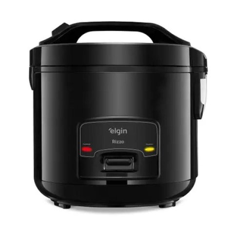 Panela de Arroz Rizzo 5 Xícaras 400w Preta 220v com Acessórios - Elgin
