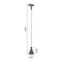 Ver imagem 4 de Pendente Led para Trilho Magnético Nordecor Magnetic Track Kay Lob 2847 48v 3000k Luz Amarela