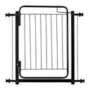 Ver imagem 1 de Grade Portão Proteção Pet Cachorro 84 a 89 Cm Criança Cães:preto