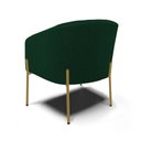 Ver imagem 7 de Cadeira Sala de Jantar Pé Ferro Dourado Kit 2 Stella Bouclê D03 - D'Rossi