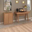 Ver imagem 1 de Kit 2 Peças com Escrivaninha ME 4128 120cm e Balcão 2 Portas