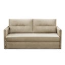 Ver imagem 6 de Sofá Cama 2 Lugares 1,50m Laila Suede Bege Adonai Estofados
