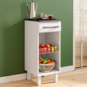 Ver imagem 1 de Balcão Fruteira 85cm com Nicho Organizador Cesto Aramado para Frutas