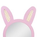 Ver imagem 4 de Espelho Decorativo Infantil 48x37cm Coelho Rosa