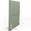 Ver imagem 6 de Cabeceira Cama Box Solteiro 100 cm Dália W01 Bouclê Oliva - Lyam Decor