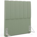 Ver imagem 2 de Cabeceira Cama Box Solteiro 100 cm Dália W01 Bouclê Oliva - Lyam Decor