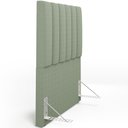 Ver imagem 6 de Cabeceira Cama Box Solteiro 100 cm Dália W01 Bouclê Oliva - Lyam Decor